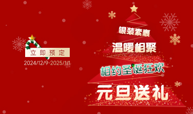 銀裝素裹，溫暖相聚！相約圣誕狂歡，元旦送禮樂翻天！